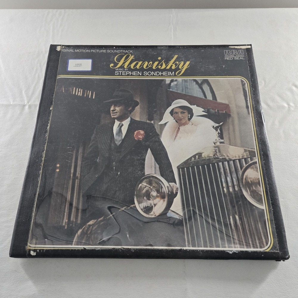 Stephen Sondheim- "Stavisky" Soundtrack RCA LP Vinyl Record EX Tested Gatefold